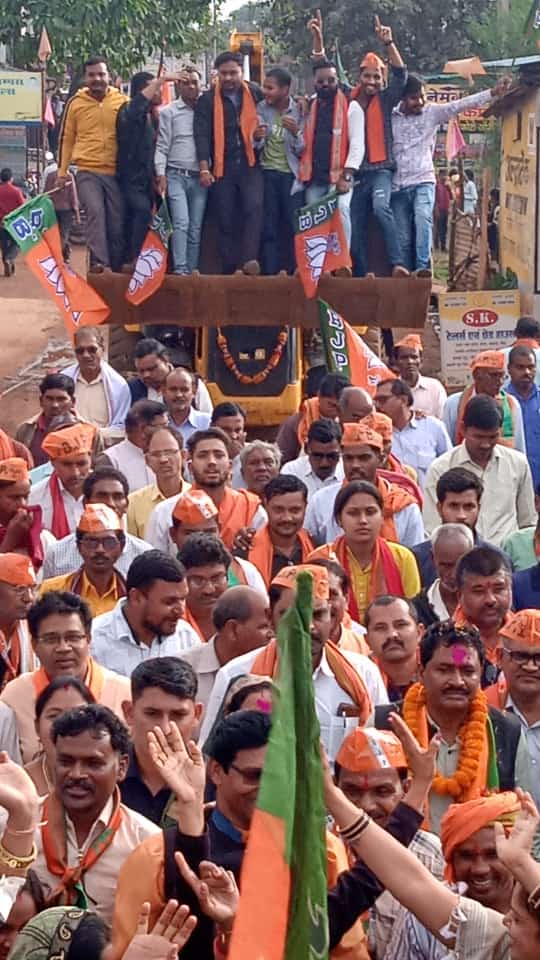 Abhanpur MLA/abhanpur indrakumar sahu /भाजयुमो युवा मोर्चा खोरपा