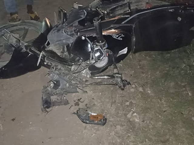 Abhanpur Kathiya modh/abhanpur accident